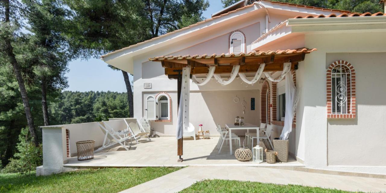 Ekatis Houses In Sani By Halkidiki Villas ภายนอก รูปภาพ