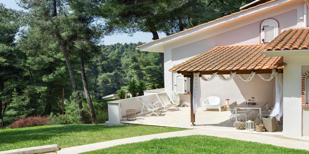 Ekatis Houses In Sani By Halkidiki Villas ภายนอก รูปภาพ