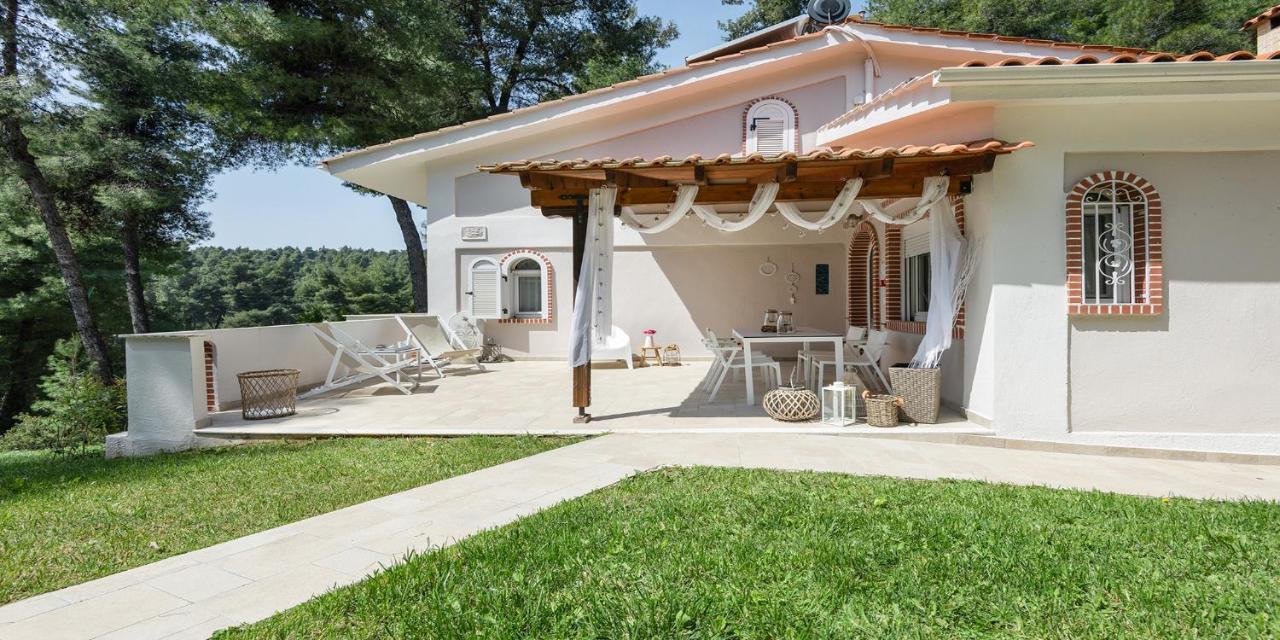 Ekatis Houses In Sani By Halkidiki Villas ภายนอก รูปภาพ